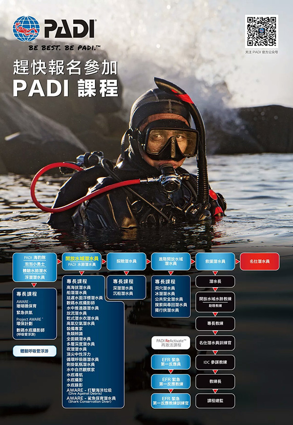 【香港 DRT丨PADI 等你！】原文轉(zhuǎn)自PADI 訂閱號